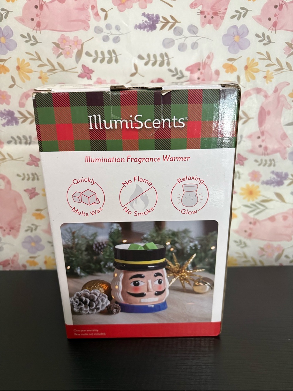 Illumiscents Illumination fragrance wax warmer lighted Nutcracker Christmas. PO - Picture 3 of 10